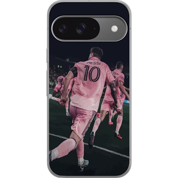 Google Pixel 9 Pro Läpinäkyvä kuori Lionel Messi