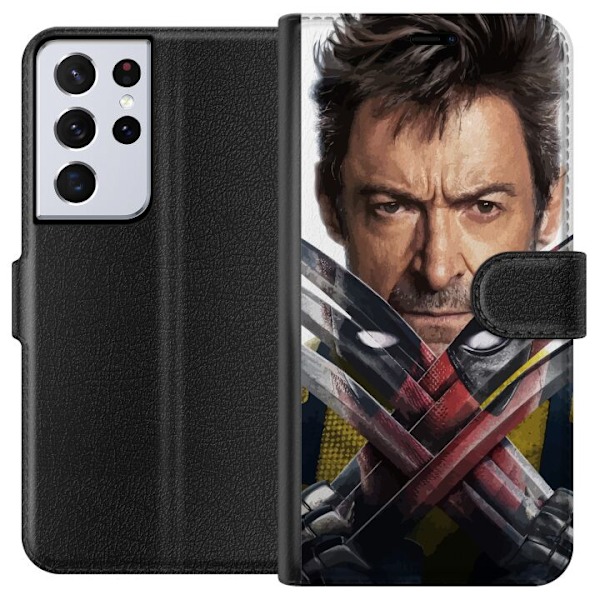 Samsung Galaxy S21 Ultra 5G Lommeboketui Deadpool & Wolverine