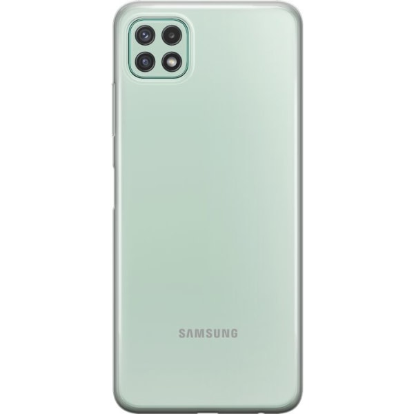 Samsung Galaxy A22 5G Läpinäkyvä Kuoret TPU