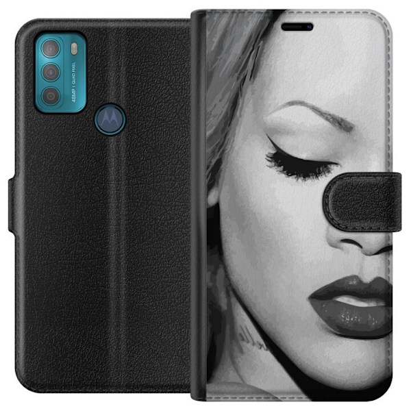 Motorola Moto G50 Tegnebogsetui Rihanna – Aesthetic Edit 2025