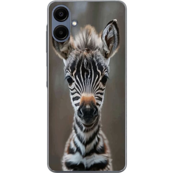 Samsung Galaxy A06 Genomskinligt Skal Giraff Djurmotiv Afrika Natur Grafiskt Motiv Savann Vilda Djur Populär Väggkonst Exotiskt Tema