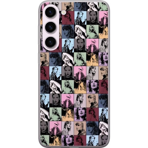 Samsung Galaxy S23+ Läpinäkyvä kuori Taylor Swift