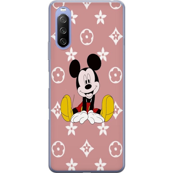 Sony Xperia 10 III Lite Gjennomsiktig deksel Mickey Mouse