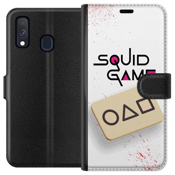 Samsung Galaxy A40 Tegnebogsetui Squid Game