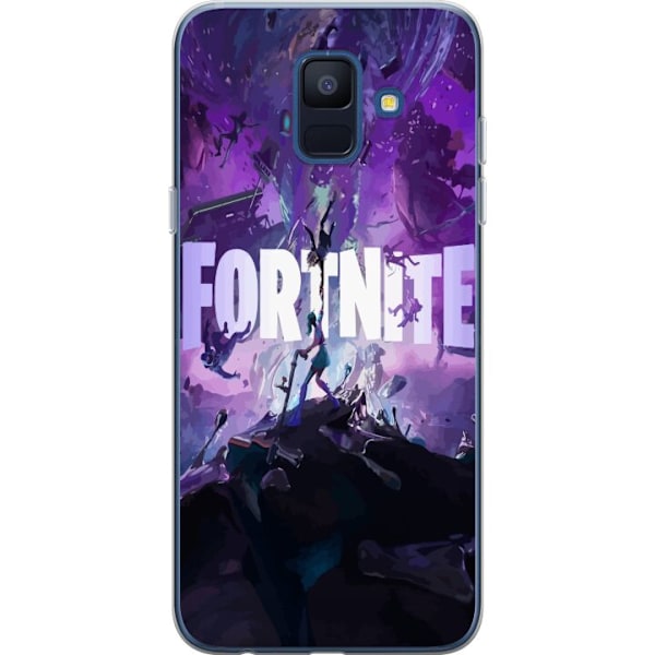 Samsung Galaxy A6 (2018) Gjennomsiktig deksel Fortnite