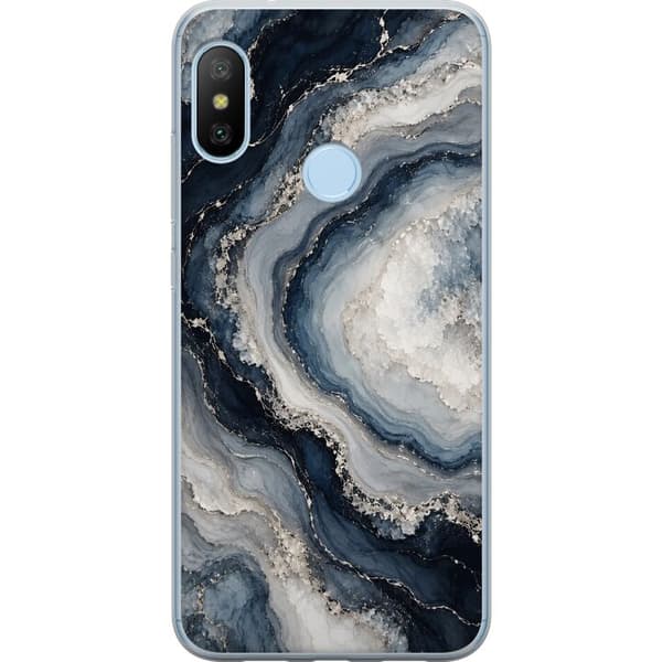 Kompatibelt Mobildeksel til Xiaomi Mi A2 Lite Nattagat blå