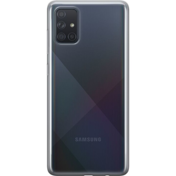 Samsung Galaxy A71 Transparent Skal TPU