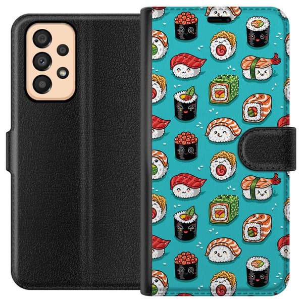 Kompatibelt Plånboksfodral till Samsung Galaxy A33 5G Sushi