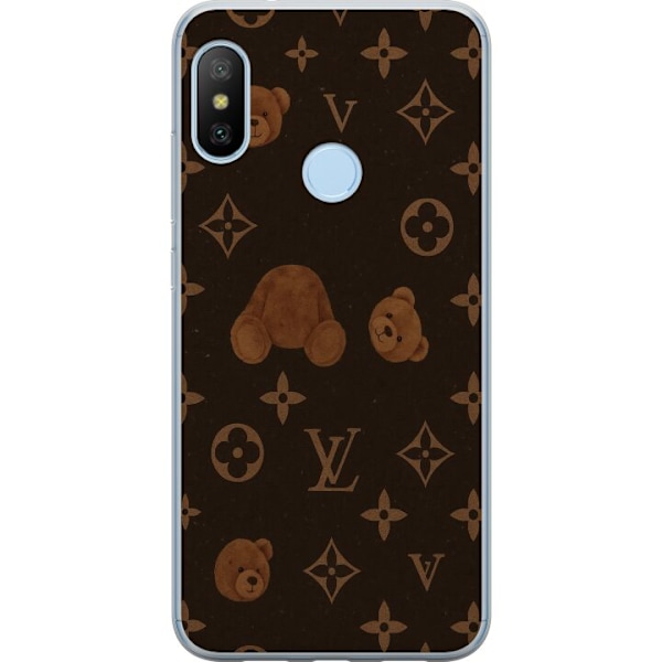 Xiaomi Mi A2 Lite Läpinäkyvä kuori Plush Luxe