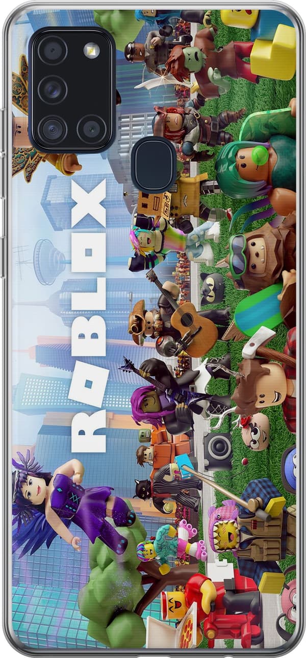 Kompatibelt Mobildeksel til Samsung Galaxy A21s Roblox