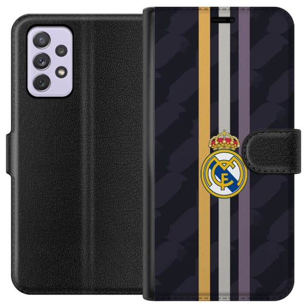 Kompatibelt Plånboksfodral till Samsung Galaxy A52s 5G Real Madrid