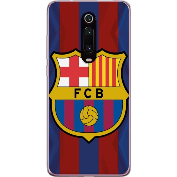 Xiaomi Mi 9T Pro  Gennemsigtig cover FCB Barcelona