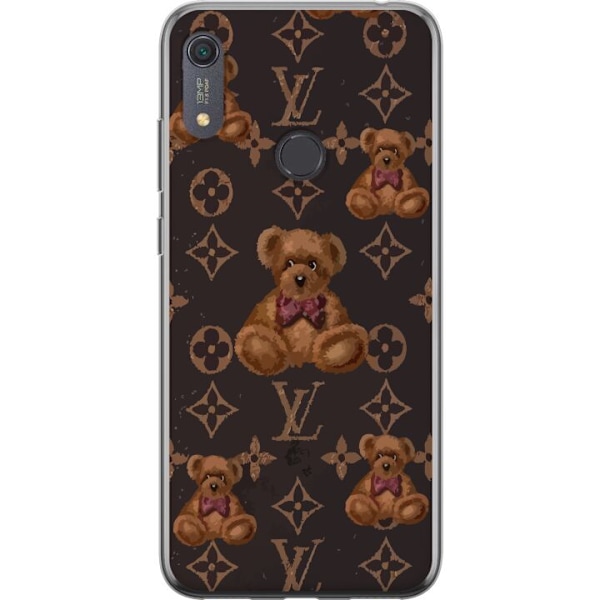 Huawei Y6s (2019) Läpinäkyvä kuori Louis Vuitton Teddykarhu Kuvio Ylellinen Muotisuunnittelu Suosittu Motiivi Muoti-Trendi Ylelliset Asusteet