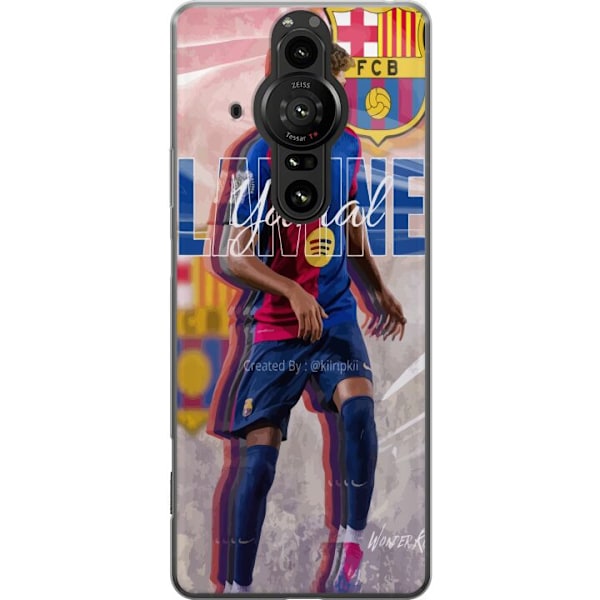 Sony Xperia Pro-I Gennemsigtig cover Lamine Yamal FCB