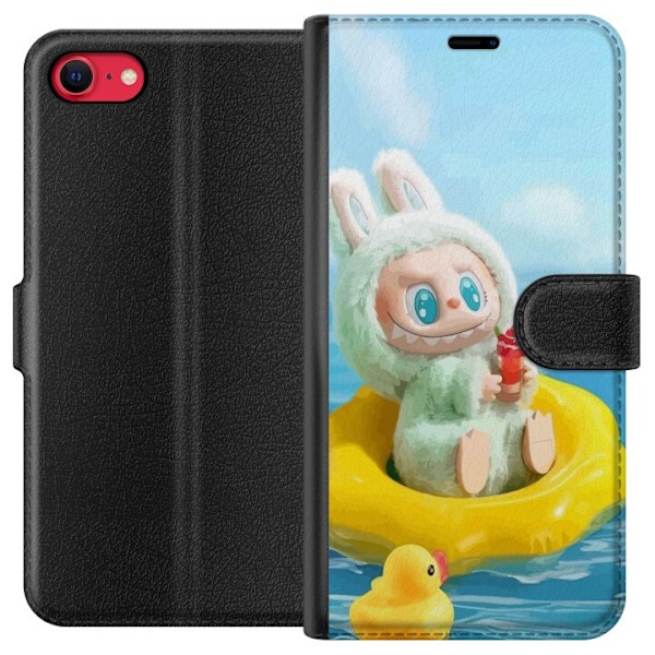 Apple iPhone 8 Plånboksfodral Labubu Macaron Series