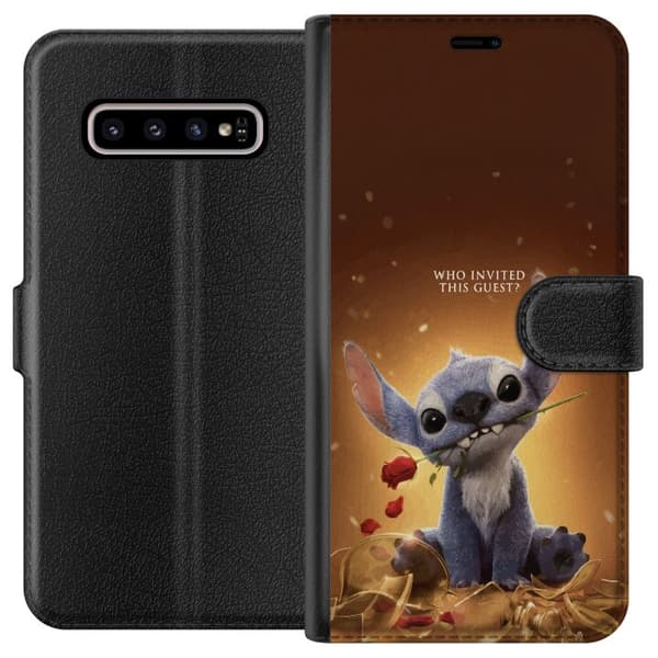 Kompatibelt Lommeboketui til Samsung Galaxy S10+ Stitch