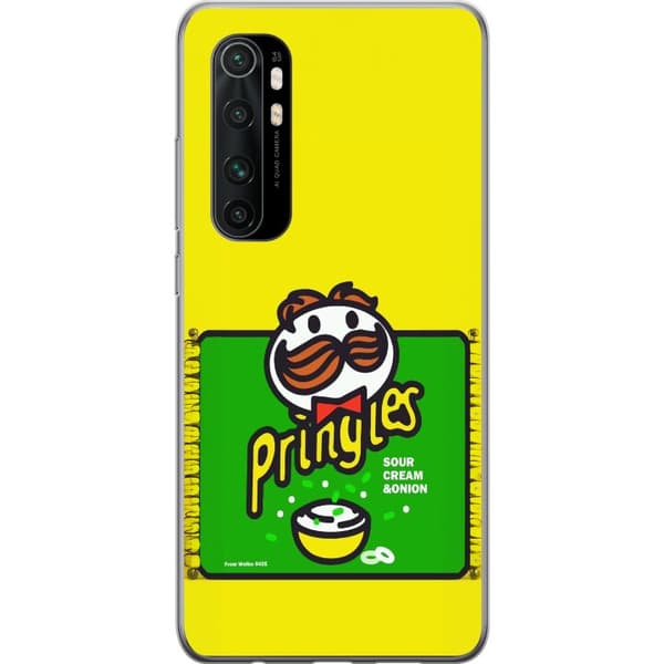 Kompatibelt Mobildeksel til Xiaomi Mi Note 10 Lite Pringles gul