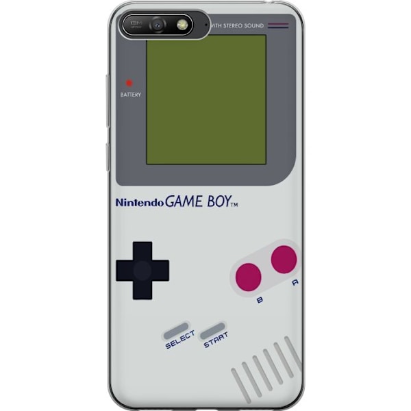 Huawei Y6 (2018) Genomskinligt Skal Game Boy