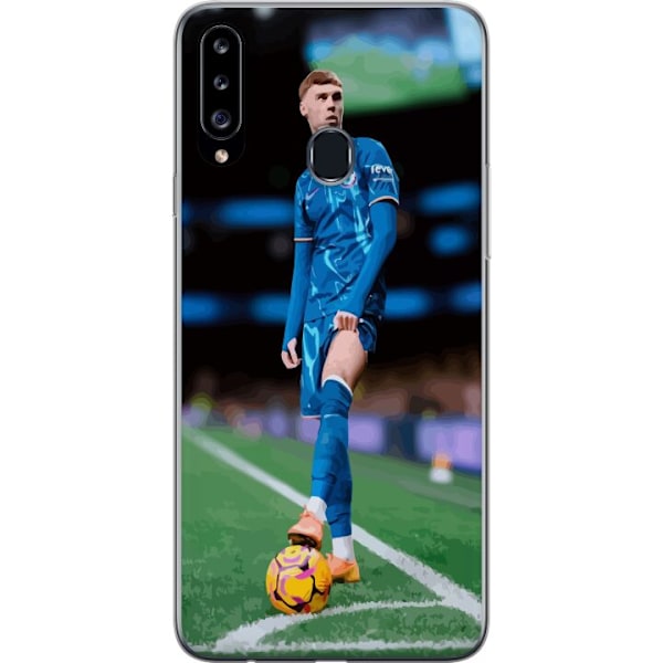 Samsung Galaxy A20s Gjennomsiktig deksel Fotball