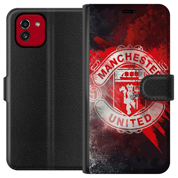 Samsung Galaxy A03 Tegnebogsetui Manchester United F.C.