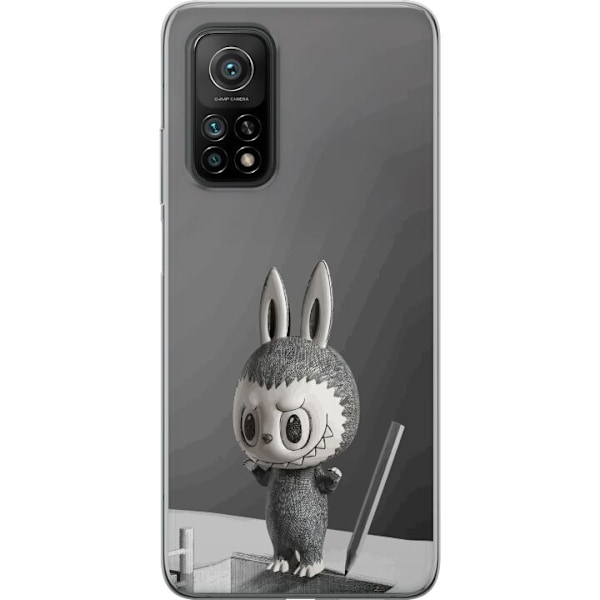 Xiaomi Mi 10T 5G Läpinäkyvä kuori Pop Mart MEGA LABUBU LABUBU Sketch 1000%