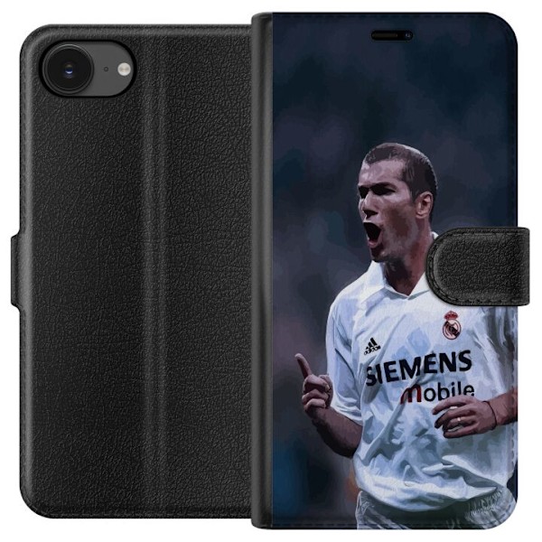 Apple iPhone 16e Plånboksfodral Zinedine Zidane (Real Madrid)