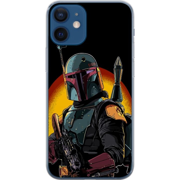 Apple iPhone 12 mini Gennemsigtig cover The Mandalorian