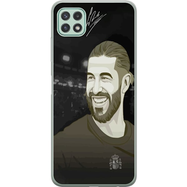 Samsung Galaxy A22 5G Genomskinligt Skal Sergio Ramos