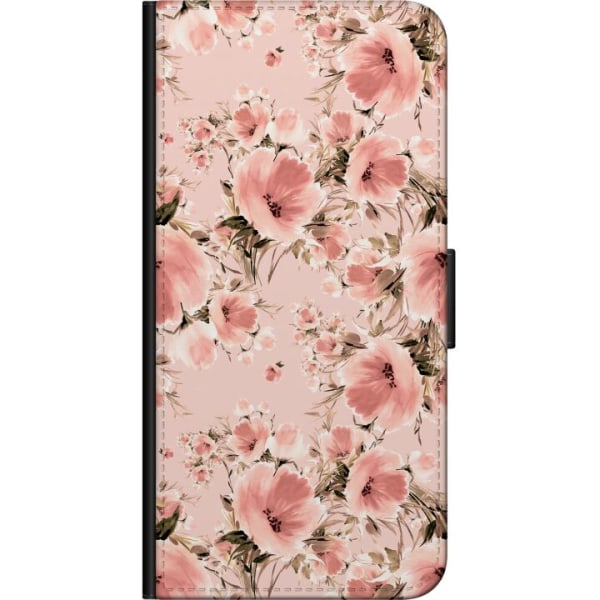 Huawei Y6 (2019) Lommeboketui Blomster