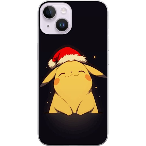 Apple iPhone 15 Plus Läpinäkyvä kuori Pikachu