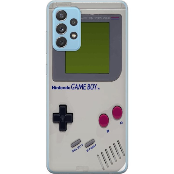 Samsung Galaxy A72 5G Gennemsigtig cover Game Boy