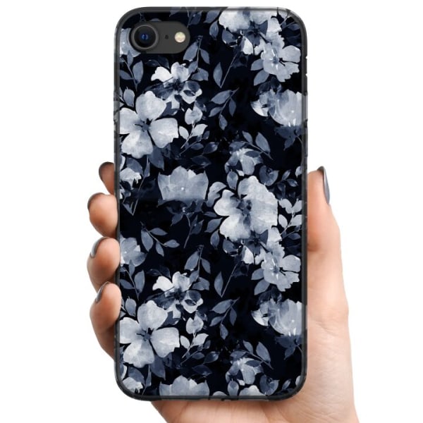Apple iPhone SE (2020) TPU Mobilskal Blommor
