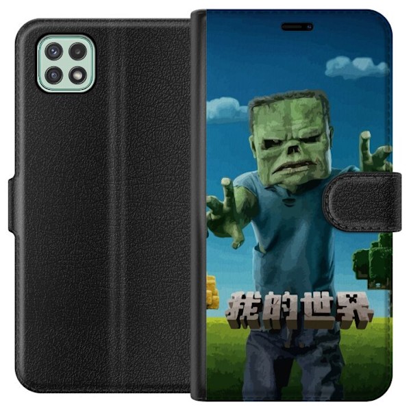 Samsung Galaxy A22 5G Tegnebogsetui A Minecraft Movie