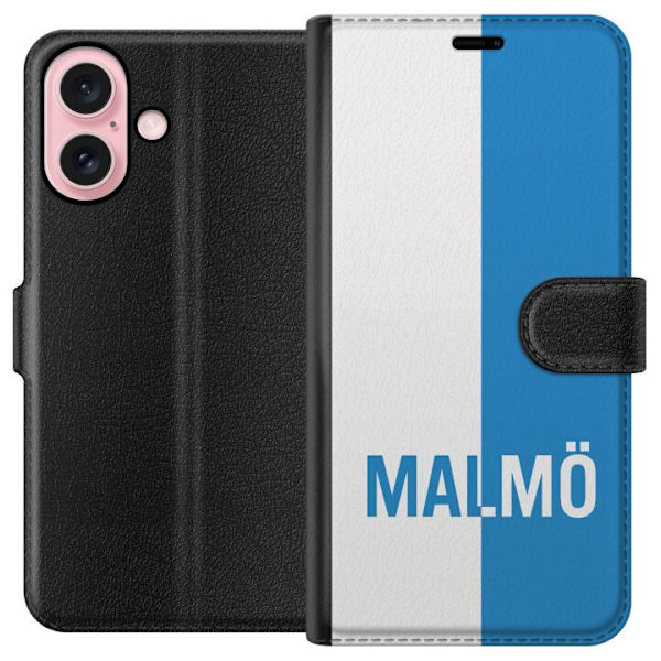 Kompatibelt Plånboksfodral till Apple iPhone 16 Malmö