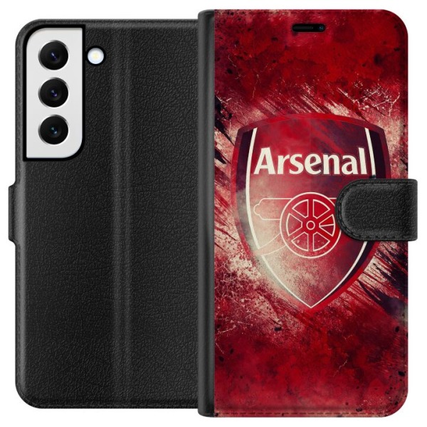 Samsung Galaxy S22 5G Tegnebogsetui Arsenal