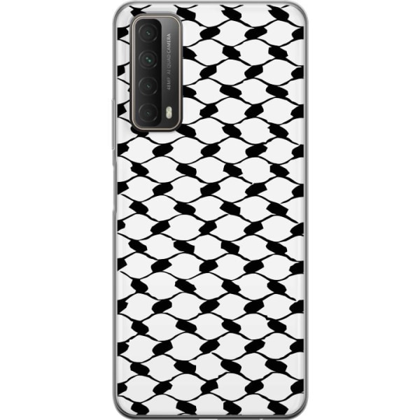 Huawei P smart 2021 Gennemsigtig cover Keffiyeh mønster