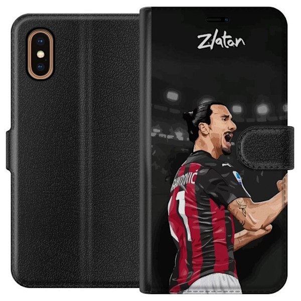 Apple iPhone XS Max Tegnebogsetui Zlatan