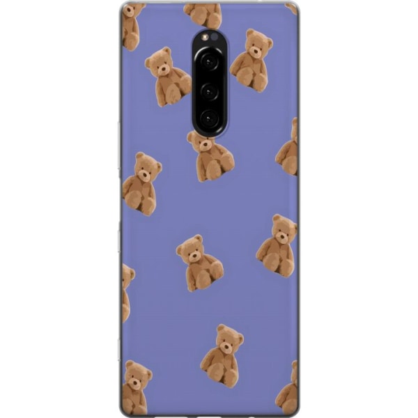 Sony Xperia 1 Gennemsigtig cover Flyvende bjørne