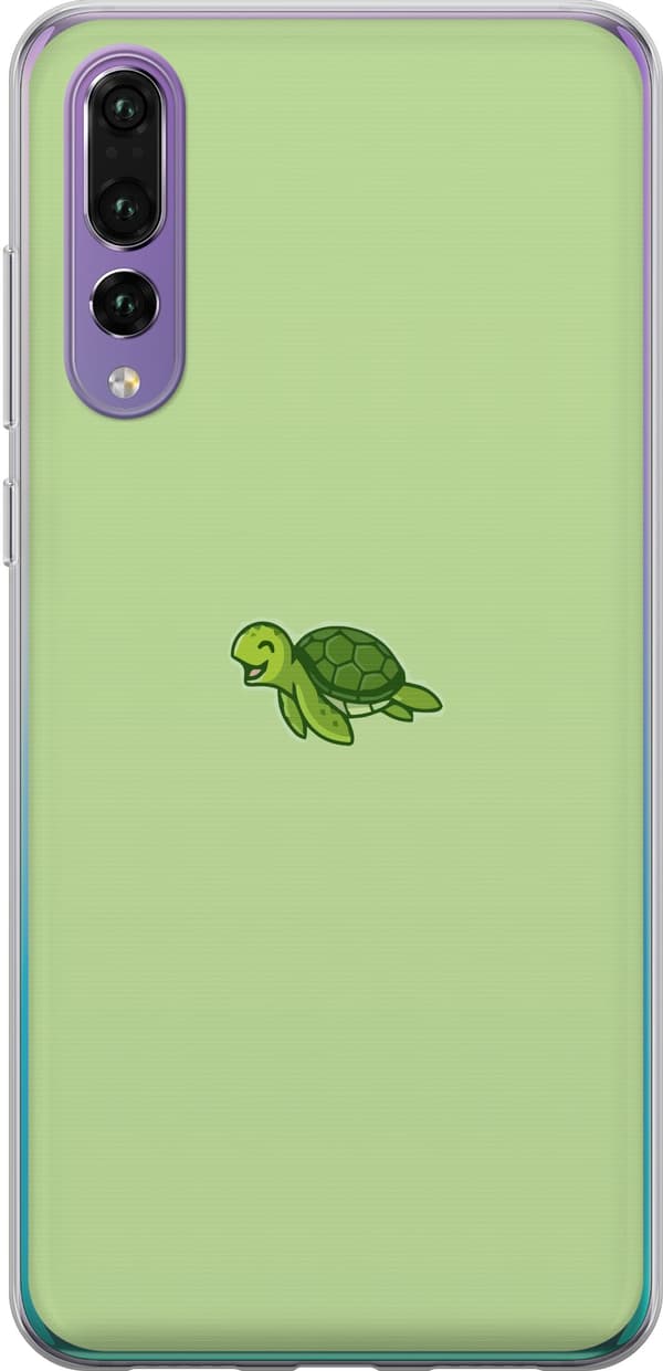 Kompatibelt Mobildeksel til Huawei P20 Pro Sköldpadda
