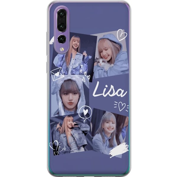 Huawei P20 Pro Genomskinligt Skal Lisa Blackpink – Aesthetic K-pop Queen