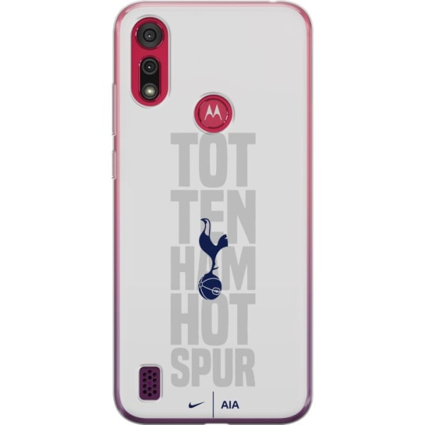 Motorola Moto E6s (2020) Gennemsigtig cover Tottenham Hotspur