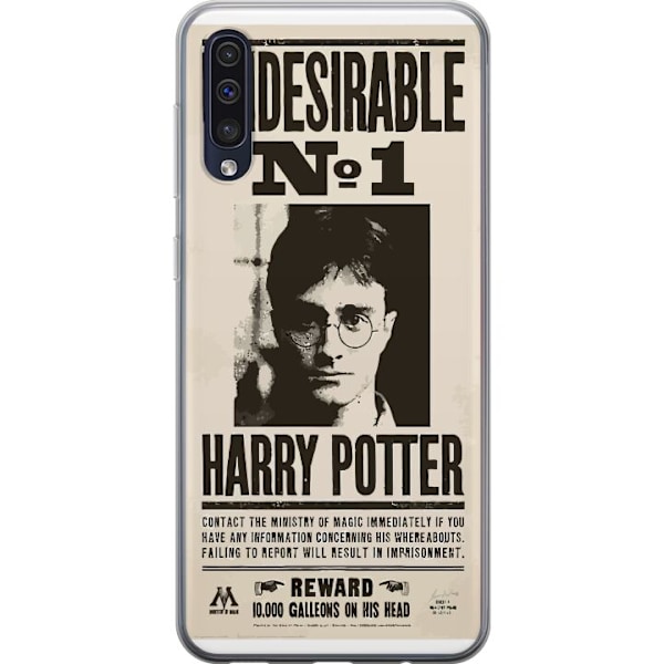 Samsung Galaxy A50 Gennemsigtig cover Harry Potter