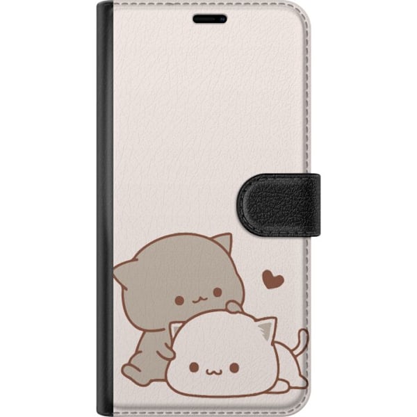 Samsung Galaxy S24+ Plånboksfodral Kawaii Söta katter