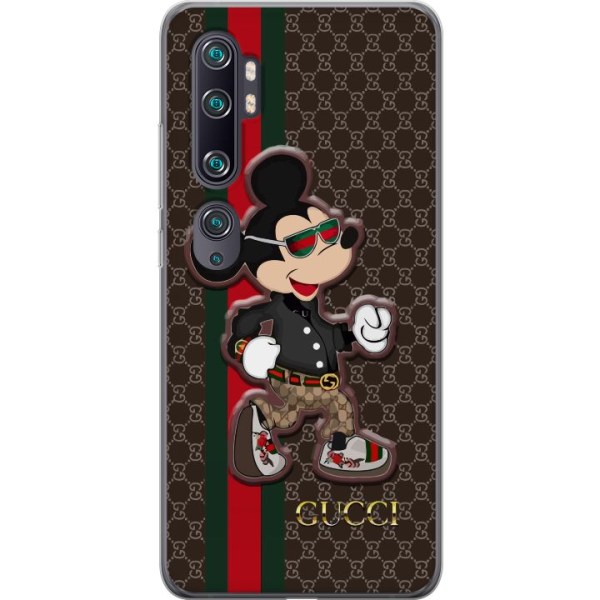 Xiaomi Mi Note 10 Gennemsigtig cover Mickey Mouse