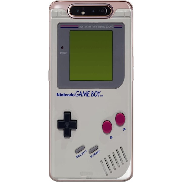 Samsung Galaxy A80 Gjennomsiktig deksel Game Boy