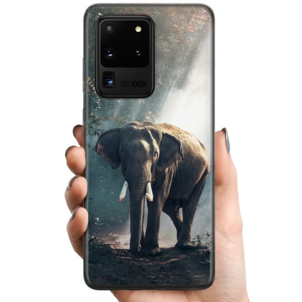 Samsung Galaxy S20 Ultra TPU Mobilcover Elefant