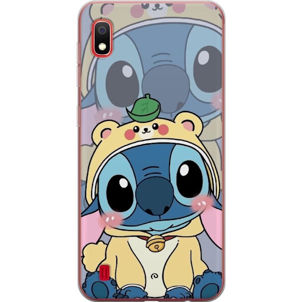 Samsung Galaxy A10 Genomskinligt Skal Stitch