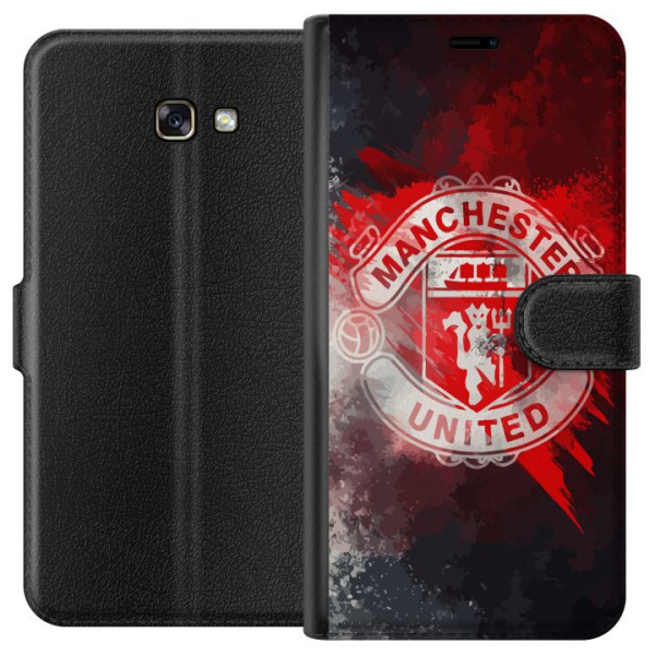 Samsung Galaxy A3 (2017) Lompakkokotelo Manchester United