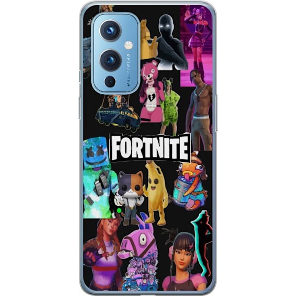 OnePlus 9 Läpinäkyvä kuori Fortnite