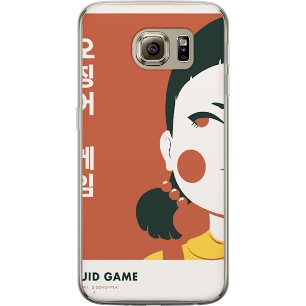 Samsung Galaxy S6 Gennemsigtig cover Squid Game